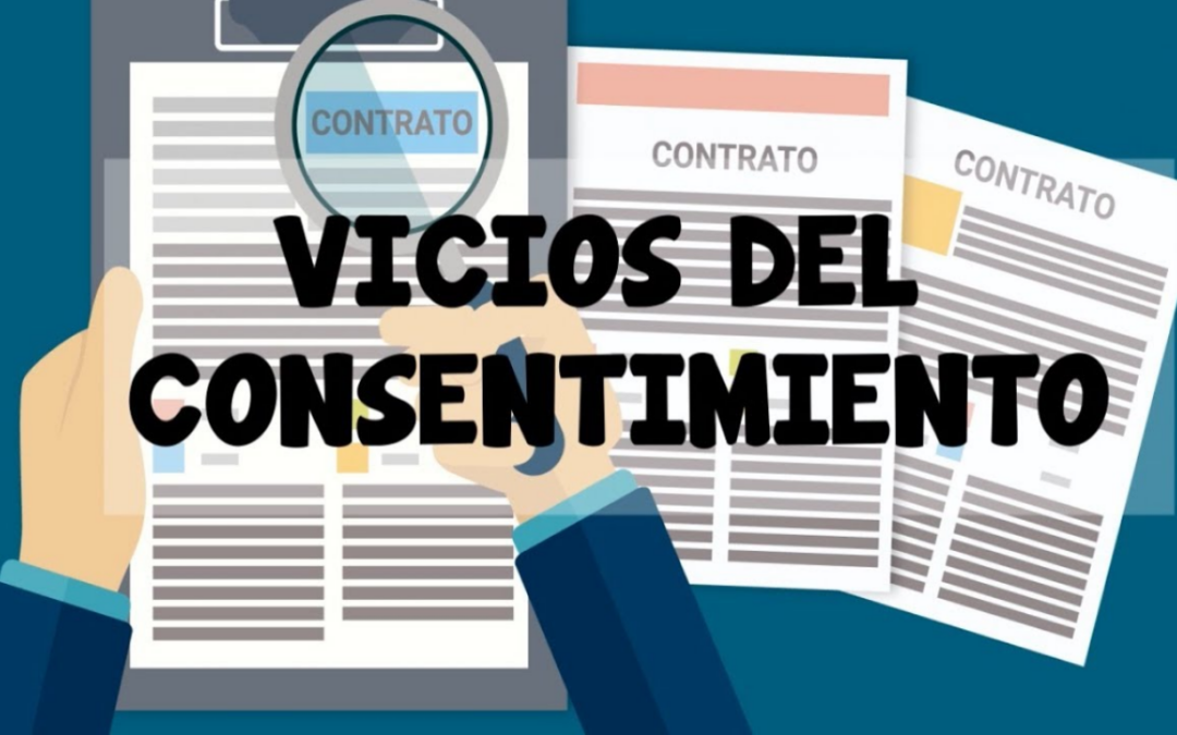 El vicio en el consentimiento. #contratos #consentimiento #nulo #error #daciónenpago